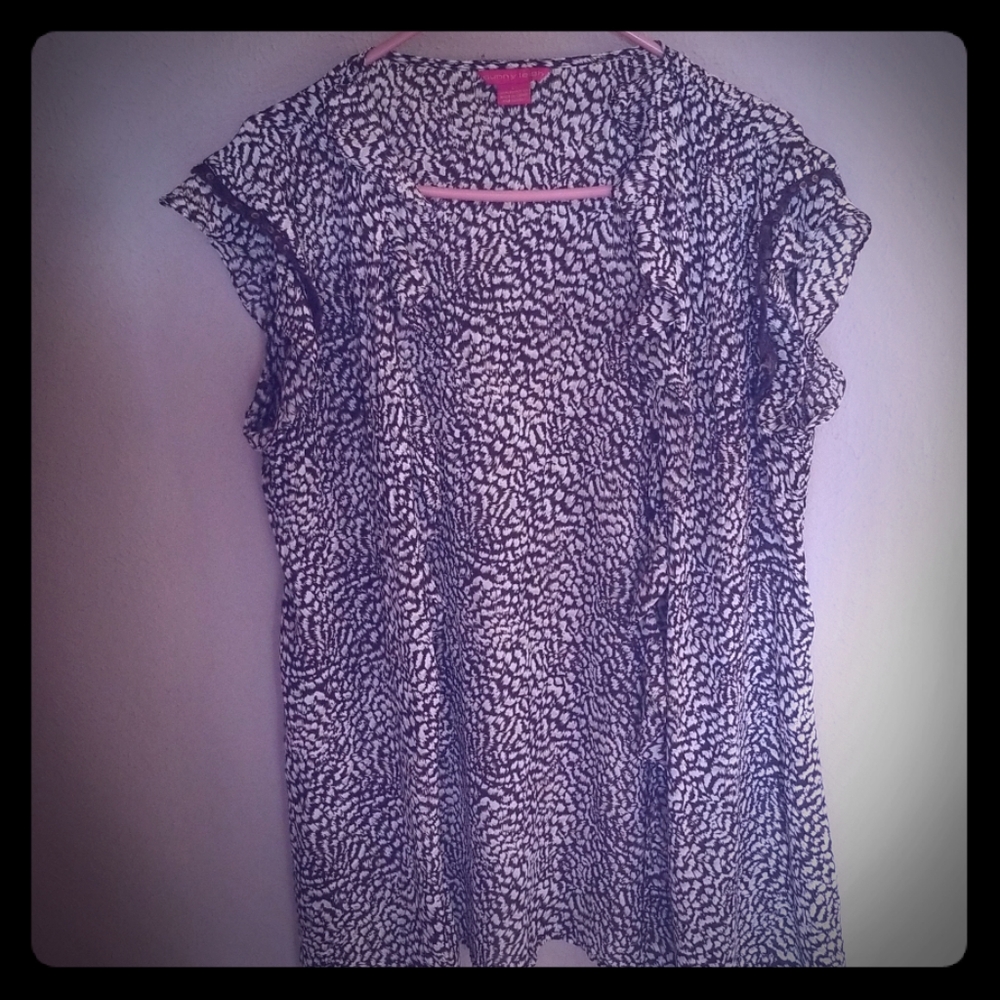 Button Front Blouse - image 1